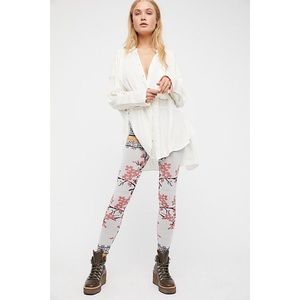 Free People Cherry Blossom Leggings